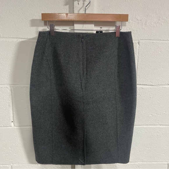 NWT TALBOTS Women's Wool Blend Gray Pencil Skirt Size 10 - Picture 4 of 4